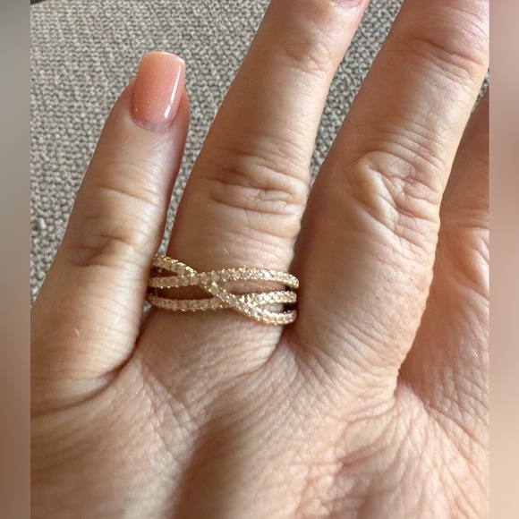 BNIB - Multi Row Ring. - Picture 2 of 3